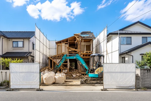 戸建て住宅 解体工事